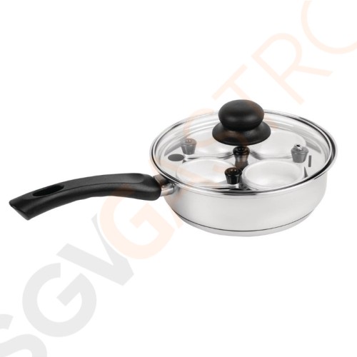 Vogue Eier-Pochierer Aluminium 20cm Größe: 20(Ø)cm. Kapazität: 4 Eier. Material: Aluminium. Vogue Eier-Pochierer Aluminium 20cm Größe: 20(Ø)cm. Kapazität: 4 Eier. Material: Aluminium.