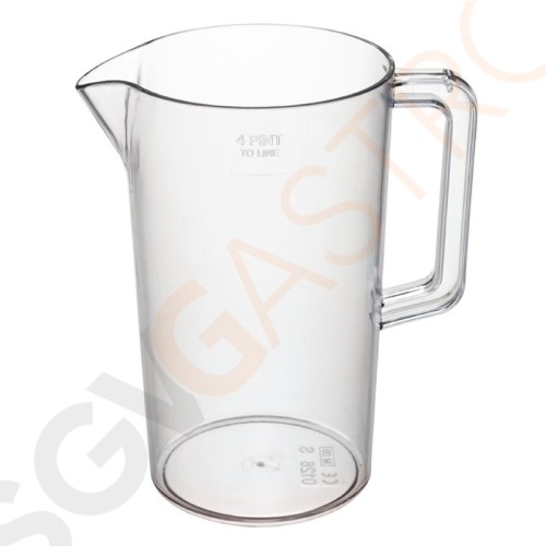 Bierkrug CE-markiert 2,3L Kapazität: 2,3L| SAN Bierkrug CE-markiert 2,3L Kapazität: 2,3L| SAN