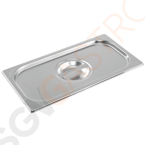 Vogue Deckel für GN-Behälter GN1/3 GN1/3. Inklusive Griff. Material: Edelstahl. Vogue Deckel für GN-Behälter GN1/3 GN1/3. Inklusive Griff. Material: Edelstahl.