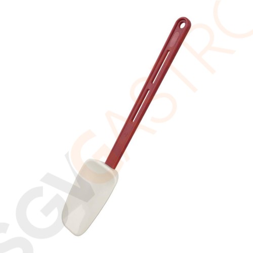 Vogue hitzebeständiger Löffelschaber 35,5cm Länge: 35,5cm. Hitzebeständig und spülmaschinengeeignet. Vogue hitzebeständiger Löffelschaber 35,5cm Länge: 35,5cm. Hitzebeständig und spülmaschinengeeignet.