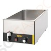 Buffalo Bain-Marie mit Ablaufhahn Geeignet für 2 x GN1/3, 2 x GN1/6 | 1,3kW/230V