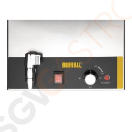 Buffalo Bain-Marie mit Ablaufhahn Geeignet für 2 x GN1/3, 2 x GN1/6 | 1,3kW/230V