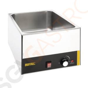 Buffalo Bain-Marie Geeignet für 2 x GN1/3, 2 x GN1/6 | 1,3kW/230V