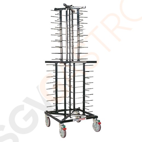 Jackstack Tellerwagen für 72 Teller Jackstack Tellerregal 72.