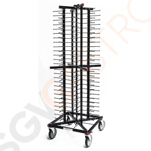 Jackstack Tellerwagen für 104 Teller Jackstack Tellerregal 104.