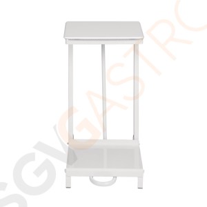 Jantex mobiler Abfallsackhalter Pedalbedienung | Stahl | 2 Rollen an Hinterseite Jantex mobiler Abfallsackhalter Pedalbedienung | Stahl | 2 Rollen an Hinterseite