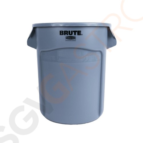Rubbermaid BRUTE Abfalleimer grau 75L Kapazität: 75L | 58,1 x 49,5(Ø)cm