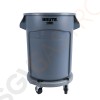 Rubbermaid BRUTE Abfalleimer grau 75L Kapazität: 75L | 58,1 x 49,5(Ø)cm
