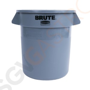 Rubbermaid BRUTE Abfalleimer grau 37L Kapazität: 37L | 43,5 x 39,7(Ø)cm