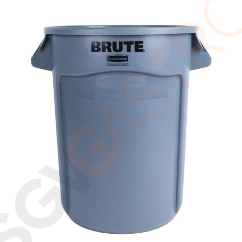 Rubbermaid BRUTE Abfalleimer grau 121L Kapazität: 121L | 69,2 x 55,9(Ø)cm
