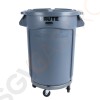 Rubbermaid BRUTE Abfalleimer grau 121L Kapazität: 121L | 69,2 x 55,9(Ø)cm