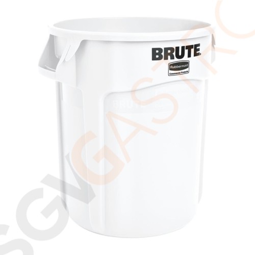 Rubbermaid BRUTE Abfalleimer weiß 75,7L Kapazität: 75,7L | 58,1 x 49,5(Ø)cm Rubbermaid BRUTE Abfalleimer weiß 75,7L Kapazität: 75,7L | 58,1 x 49,5(Ø)cm