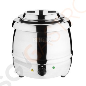Buffalo Suppenkessel Edelstahl 10L 400W/230V | Kapazität: 10L | Edelstahl