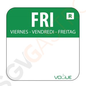 Vogue Lebensmitteletiketten Freitag grün Freitag - Grün. 1000 Vogue Lebensmitteletiketten Freitag grün Freitag - Grün. 1000