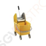 Rubbermaid Moppeimer mit Mopppresse gelb 25L Mit Fahrgestell | Kapazität: 25L | gelb