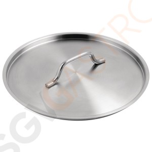 Vogue Edelstahl Deckel 28cm Deckel 28 (Ø)mm | Kompatibel mit: M941, T177, M946