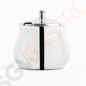 Olympia arabische Zuckerdose 37cl Inhalt: 37cl | 7,5(Ø)cm | Edelstahl Olympia arabische Zuckerdose 37cl Inhalt: 37cl | 7,5(Ø)cm | Edelstahl