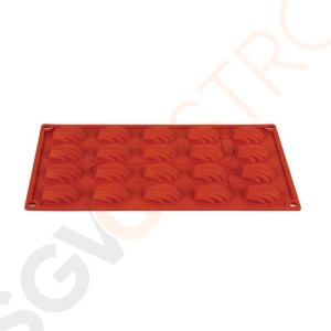 Pavoni Formaflex Backform Silikon 20 Mini-Madeleines GN 1/3 Pavoni Formaflex Backform Silikon 20 Mini-Madeleines GN 1/3