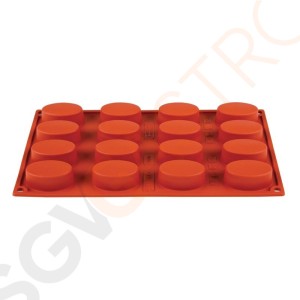 Pavoni Backform Silikon 16 Ovale GN 1/3 Pavoni Backform Silikon 16 Ovale GN 1/3