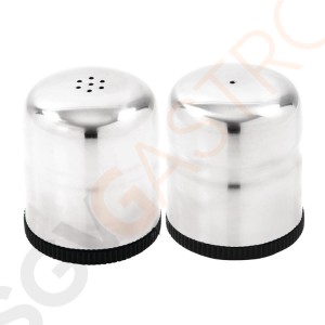 Olympia Salz- und Pfefferstreuer mini Kapazität: 5cl | Edelstahl Olympia Salz- und Pfefferstreuer mini Kapazität: 5cl | Edelstahl