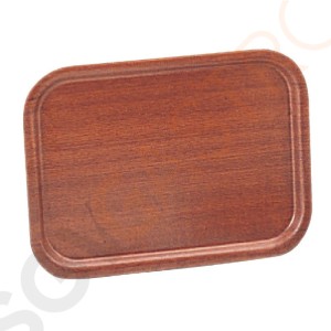 Olympia Serviertablett Mahagonioptik 43 x 33cm 43 x 33cm | Holz & Furnier | Mahagonioptik