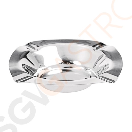 Olympia Aschenbecher Edelstahl 12,1(B)cm | Edelstahl Olympia Aschenbecher Edelstahl 12,1(B)cm | Edelstahl