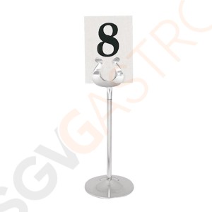 Olympia Tischkartenhalter 20cm 20(H)cm | Edelstahl Olympia Tischkartenhalter 20cm 20(H)cm | Edelstahl
