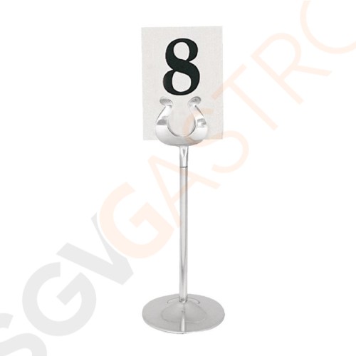 Olympia Tischkartenhalter 20cm 20(H)cm | Edelstahl