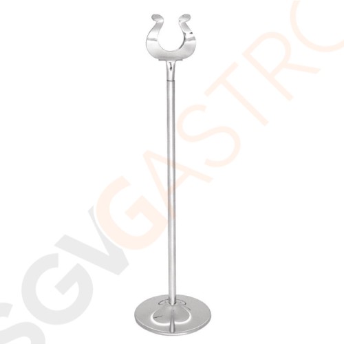 Olympia Tischkartenhalter 30,5cm 30,5(H)cm | Edelstahl