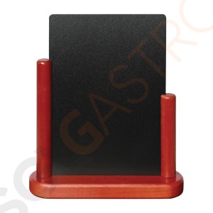 Securit Tischtafel Mahagoni A5 P486 | Schreibfläche: A5 (21 x 15cm)