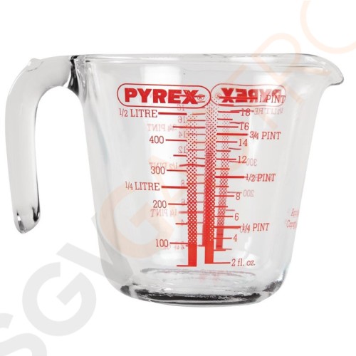 Pyrex Messbecher 0,6L Messbecher 0,5L
