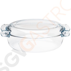Pyrex ovaler Glas Schmortopf 4,5L Ovale Kasserolle 4,5Ltr. Pyrex ovaler Glas Schmortopf 4,5L Ovale Kasserolle 4,5Ltr.