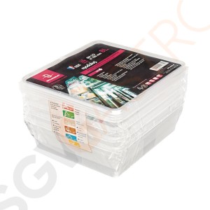 Bourgeat Modulus Behälter 12L GN 2/3 12 Liter, schwere Ausführung (5er Pack). Bourgeat Modulus Behälter 12L GN 2/3 12 Liter, schwere Ausführung (5er Pack).