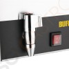 Buffalo Bain-Marie mit Ablaufhahn und GN-Behältern Inklusive 2x GN1/3- und 2x GN1/6-Behälter mit Deckel | 1,3kW/230V