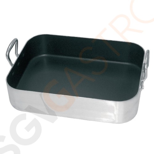 Vogue Non-Stick Bräter Aluminium 40x30x8cm Bräter 40x30x8 cm.