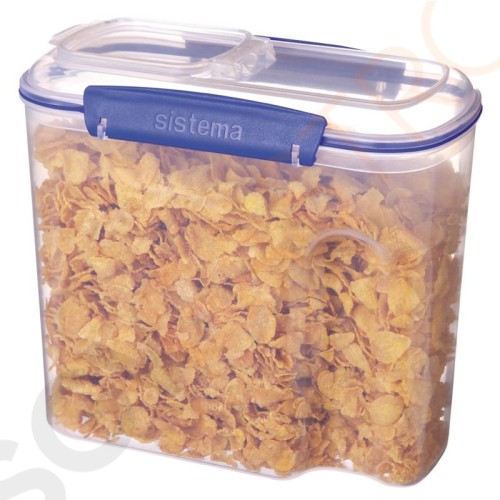 Sistema Klip It Müsli Frischhaltedose 2,8L Kapazität: 2,8 Liter. Sistema Klip It Müsli Frischhaltedose 2,8L Kapazität: 2,8 Liter.