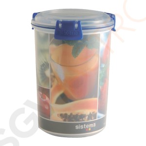 Sistema Klip It Frischhaltedose rund 1 Liter Kapazität: 1 Liter.