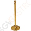 Bolero Abgrenzungsständer mit Kugelkopf Messing Kugelkopf | messingplattiert | einzeln verkauft Bolero Abgrenzungsständer mit Kugelkopf Messing Kugelkopf | messingplattiert | einzeln verkauft