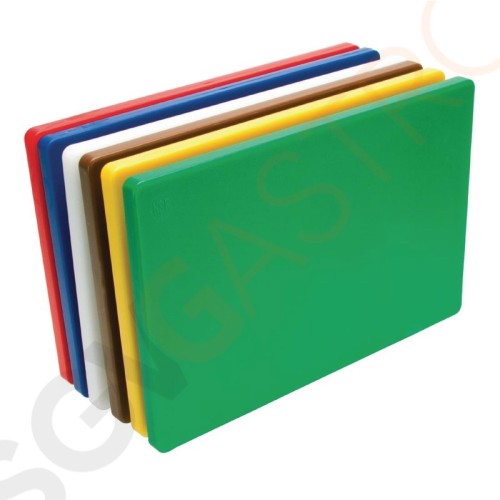 Hygiplas dickes Schneidebretter Set mit geringer Dichte Set mit 6 Schneidebrettern (2cm dick).