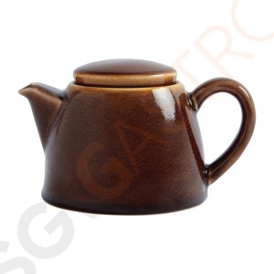 Olympia Kiln Teekannen Borke 51cl 4 Stück | Kapazität: 51cl | Porzellan | Borke Olympia Kiln Teekannen Borke 51cl 4 Stück | Kapazität: 51cl | Porzellan | Borke