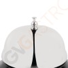 Bolero Hotelglocke groß 7(H) x 10(Ø)cm | Metall Bolero Hotelglocke groß 7(H) x 10(Ø)cm | Metall