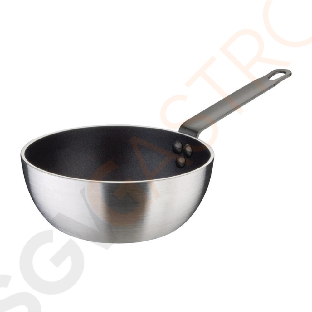 Vogue Sauteuse konisch 20cm Größe: 20(Ø)cm | Material: Aluminium