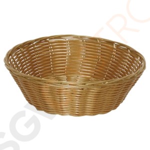 Olympia runde Brotkörbe Polypropylen 20cm 6 Stück | 7 x 20(Ø)cm | Polypropylen