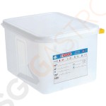 Araven GN1/2 Lebensmittelbehälter 12,5L GN 1/2, 20 cm, 4er Pack.