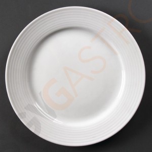 Olympia Linear Teller mit breitem Rand 25cm U091 | 25(Ø)cm | 12 Stück