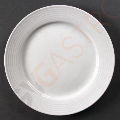 Olympia Linear Teller mit breitem Rand 25cm U091 | 25(Ø)cm | 12 Stück