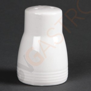 Olympia Linear Salzstreuer 6,6cm 12 Stück | 6,6(H)cm | Porzellan Olympia Linear Salzstreuer 6,6cm 12 Stück | 6,6(H)cm | Porzellan