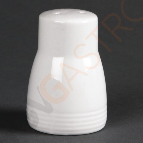 Olympia Linear Salzstreuer 6,6cm 12 Stück | 6,6(H)cm | Porzellan