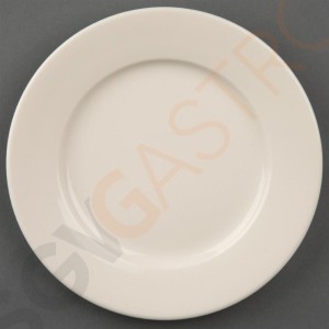 Olympia Ivory runde Teller mit breitem Rand 15cm U118 | 15(Ø)cm | 12 Stück Olympia Ivory runde Teller mit breitem Rand 15cm U118 | 15(Ø)cm | 12 Stück