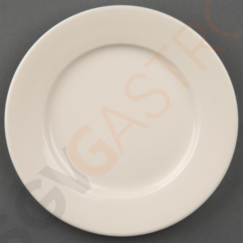 Olympia Ivory runde Teller mit breitem Rand 15cm U118 | 15(Ø)cm | 12 Stück Olympia Ivory runde Teller mit breitem Rand 15cm U118 | 15(Ø)cm | 12 Stück